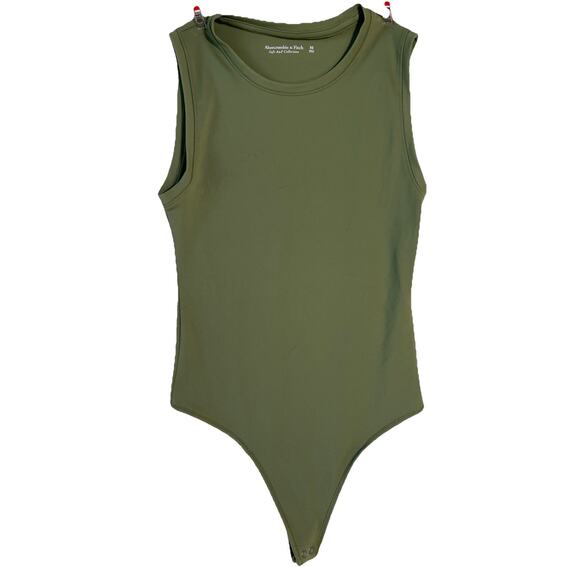 Abercrombie & Fitch Tops - Abercrombie & Fitch Bodysuit in Sage Green XS- NWT